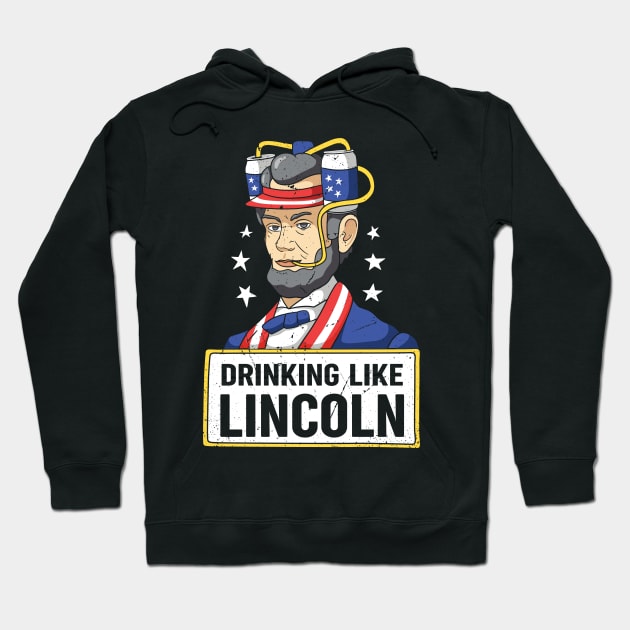 Abraham Lincoln Hoodie by Realfashion